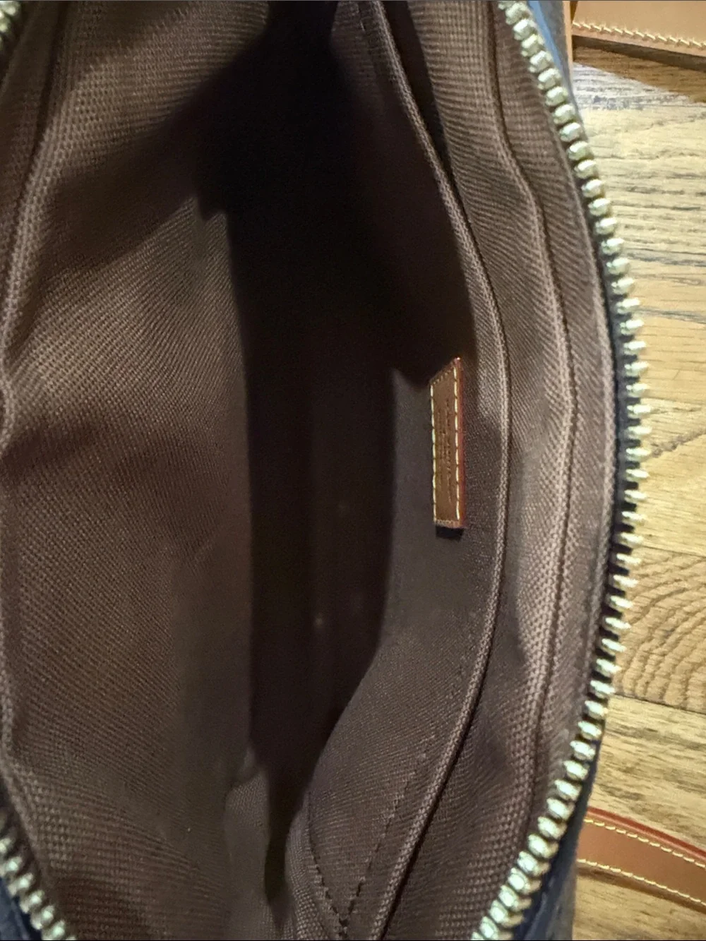 Louis Vuitton Nil Monogram Crossbody Bag in Brown and Tan NWOT